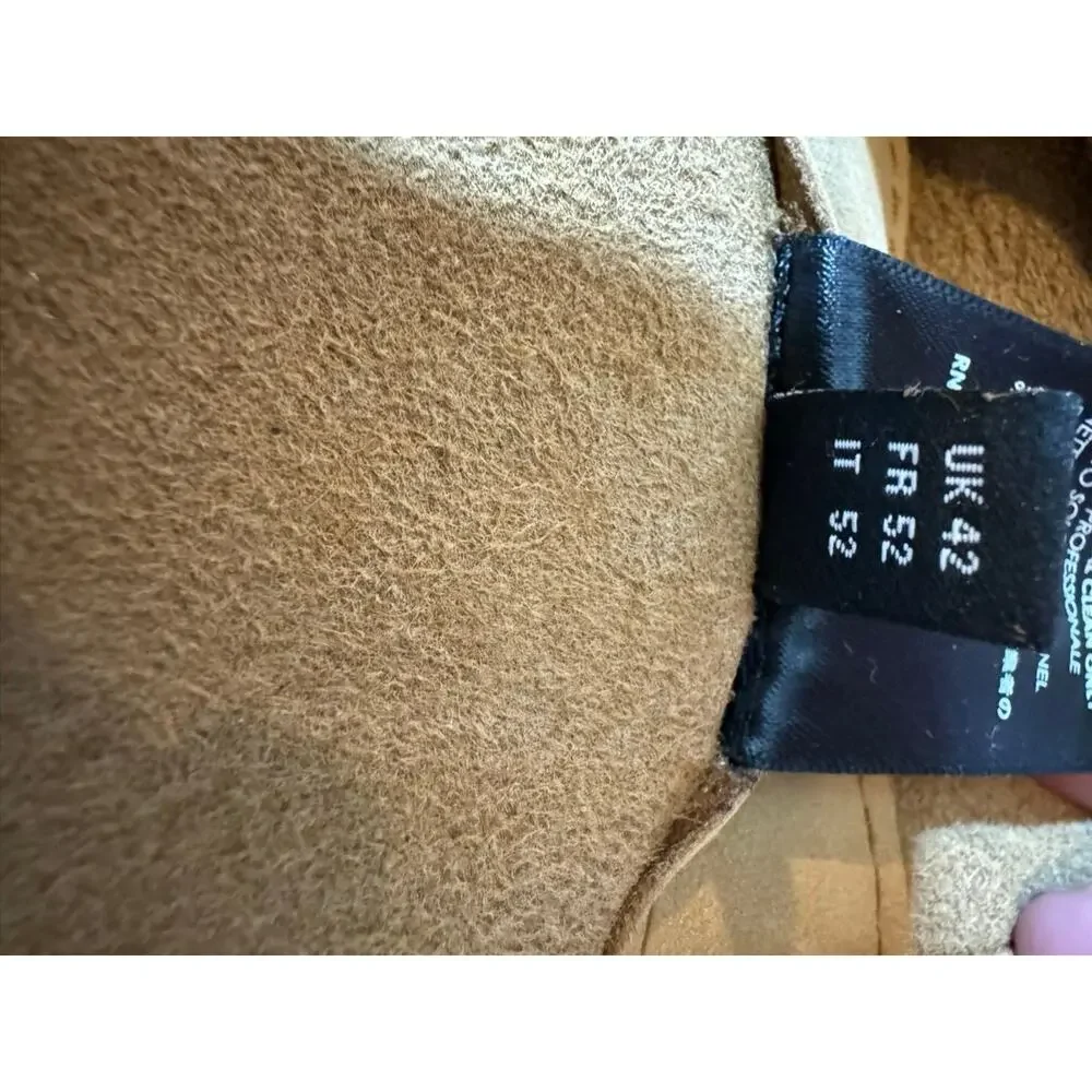EUC Amiri Oversized Shearling Jacket